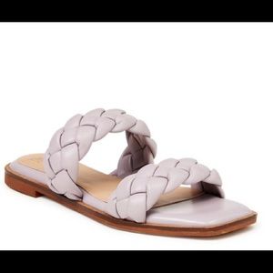 Time and Tru Lavender Braided Sandal Size 9